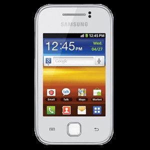 Samsung GALAXY Y S5360 White Mobile Phone 2.3 Android Unlocked Brand 