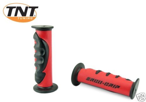 Derbi Moped Scooter Red & Black ERGO Hand Grips  