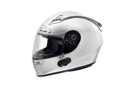   II Bluetooth Communication Street Bike Motorcycle Helmet Silver  