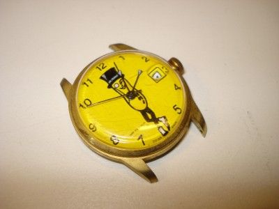 VINTAGE MR. PEANUT WATCH SWISS MADE  