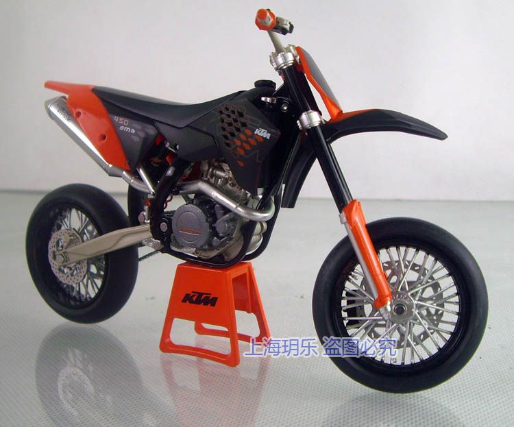 12 KTM 450 SM R MOTORCYCLE DIECAST MODEL  