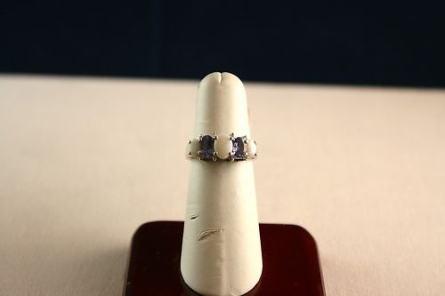 Tanzanite and Opal Ring  