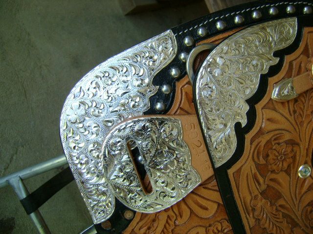   NEW 16 MONTANA WESTERN SILVER SHOW PARADE WESTERN SADDLE  