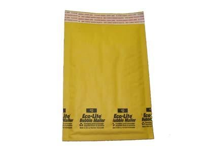 400 #0 ECO LITE KRAFT BUBBLE MAILERS   SHIPS FREE  