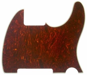 TELECASTER 3 PLY TORTOISE SHELL BLANK PICKGUARD  