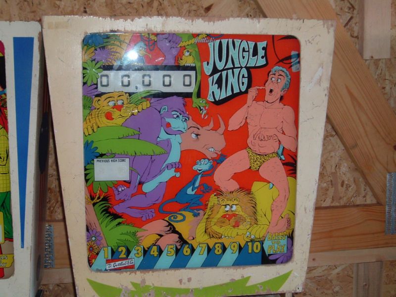 1973 Gottlieb  Jungle King Pinball Machine  