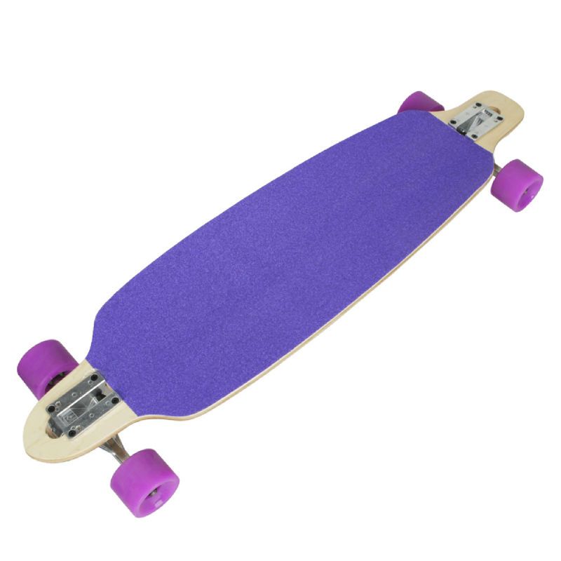  MAPLE DROP THROUGH Complete Skateboard LONGBOARD THRU Purple  