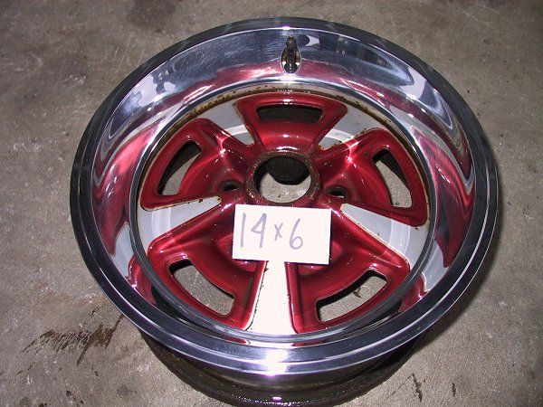 New 14x6 7 Firebird GTO OEM Styl Rally Wheel Trim Rings  