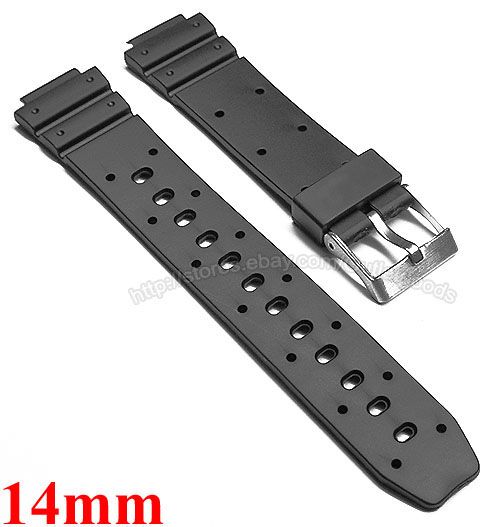 Casio Rasin Watch Band Strap 14mm 16mm 18mm 19mm 20mm  