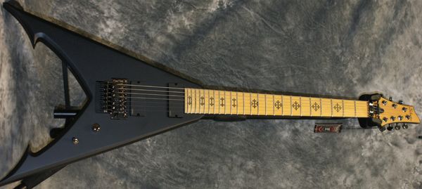 Schecter Jeff Loomis JLV 7 FR 7 string V Satin Black NEW  