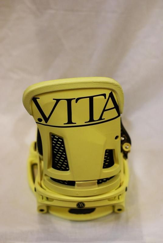   MALAVITA EST RESTRICTED SNOWBOARD BINDINGS 2012 LARGE SULFUR YELLOW