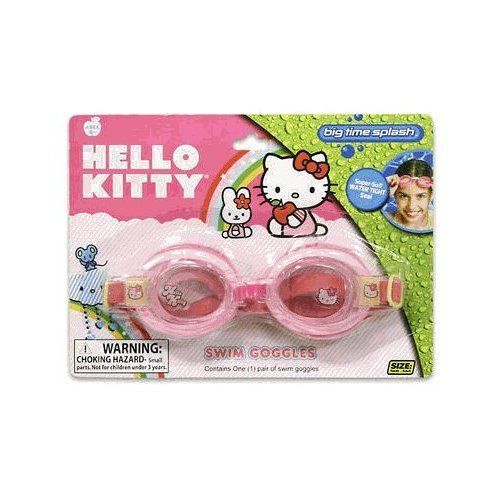 Sanrio Hello Kitty Adult Kids Swim Swimming Goggles NEW  