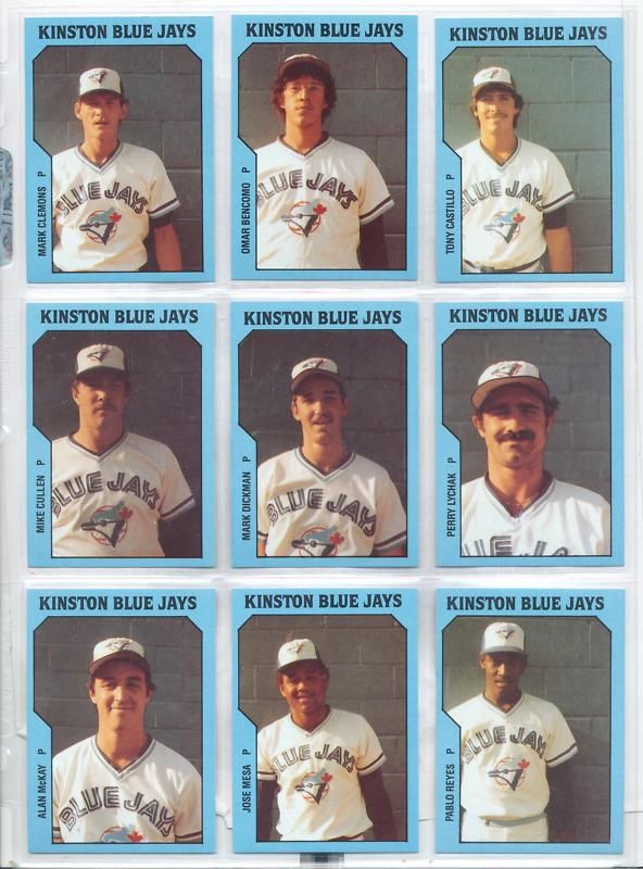 1985 Kinston Blue Jays Alan McKay Houston Texas Card  