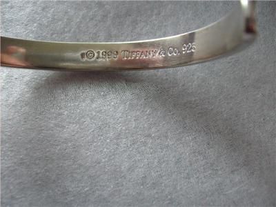 Tiffany & Co. Cuff 925 Sterling Silver Bracelet 1837  