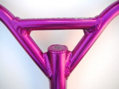 BulletProof Alloy Y Moto Bars OnePiece Scooter PURPLE  